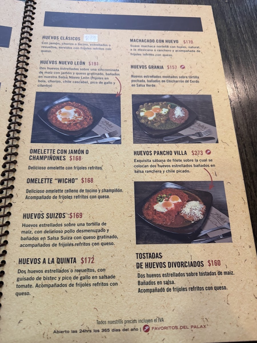 Restaurant Palax Menu - Image 2